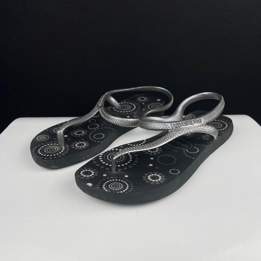 HAVAIANAS Ojotas Negro Talle 38