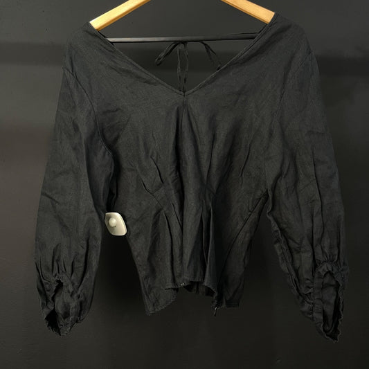 CARMELA ACHAVAL Blusa Negro Talle 1