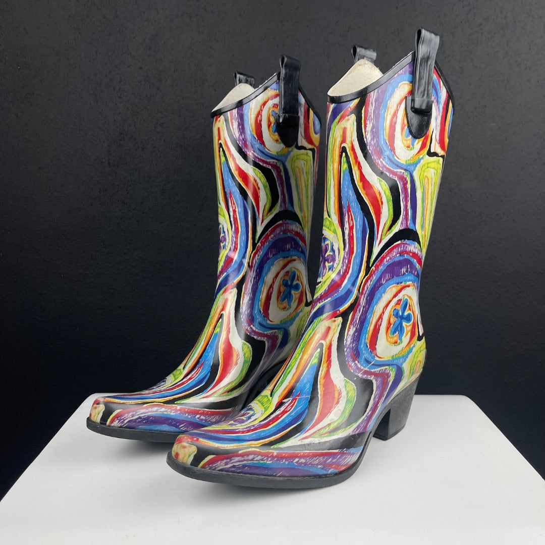 CORKYS Bota Cowboy Varios  Estampado Talle 37