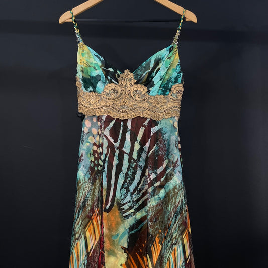 SIN MARCA Vestido Varios  Estampado Talle 1