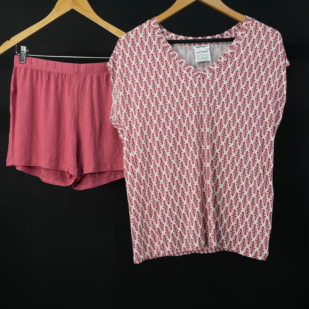 SIN MARCA Pijama X2 Varios  Estampado Talle S