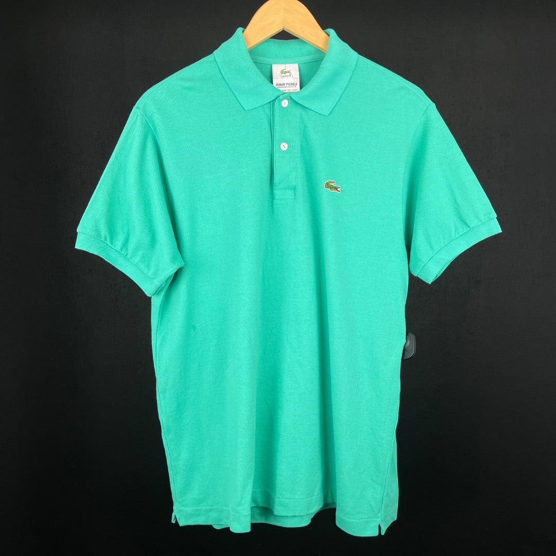 LACOSTE Remera Verde Talle 5