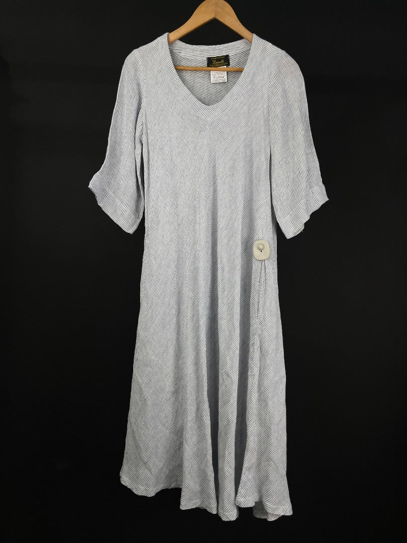 LUISELLE Vestido Varios Rayado Talle 2