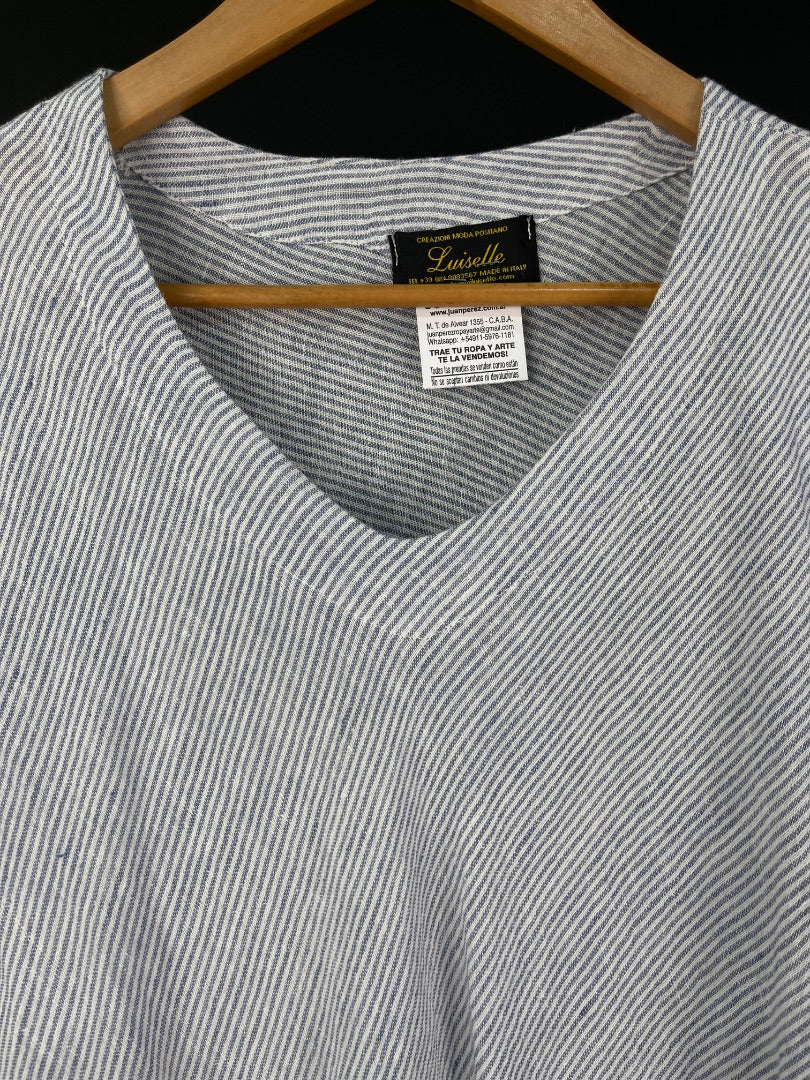 LUISELLE Vestido Varios Rayado Talle 2