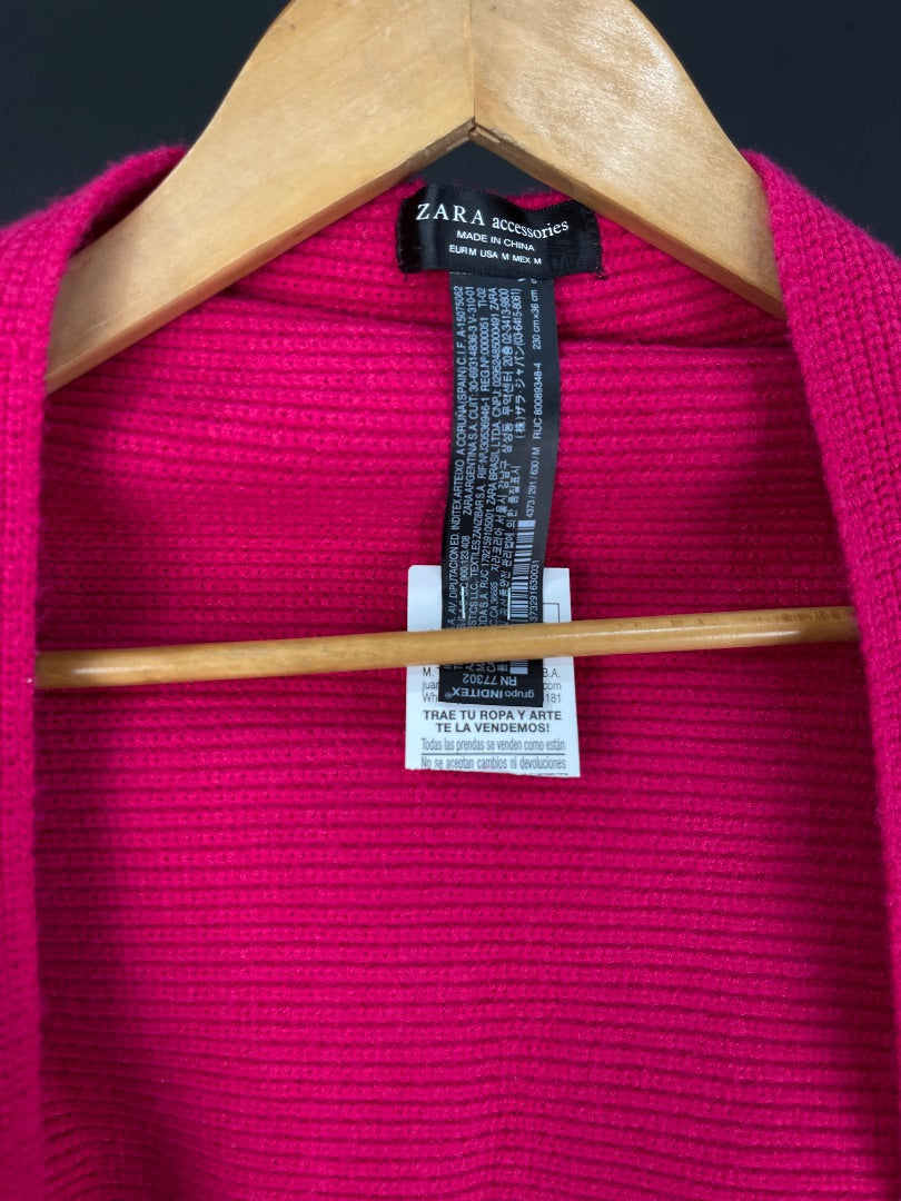 ZARA Mangas Fucsia Talle M