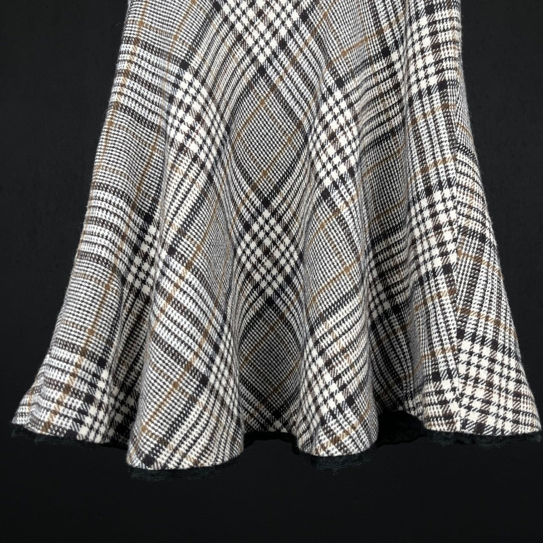 ZARA Vestido Varios  Cuadrille Talle 9