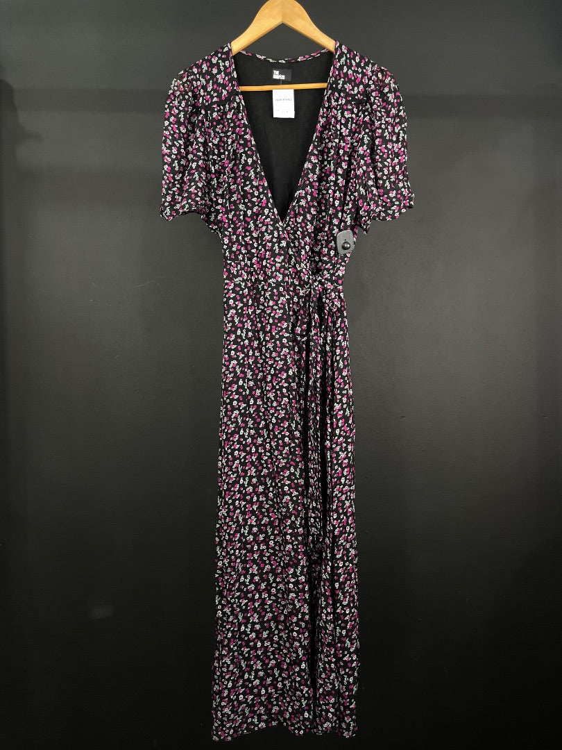 THE KOOPLES Vestido Manga Larga Varios Floral Talle M