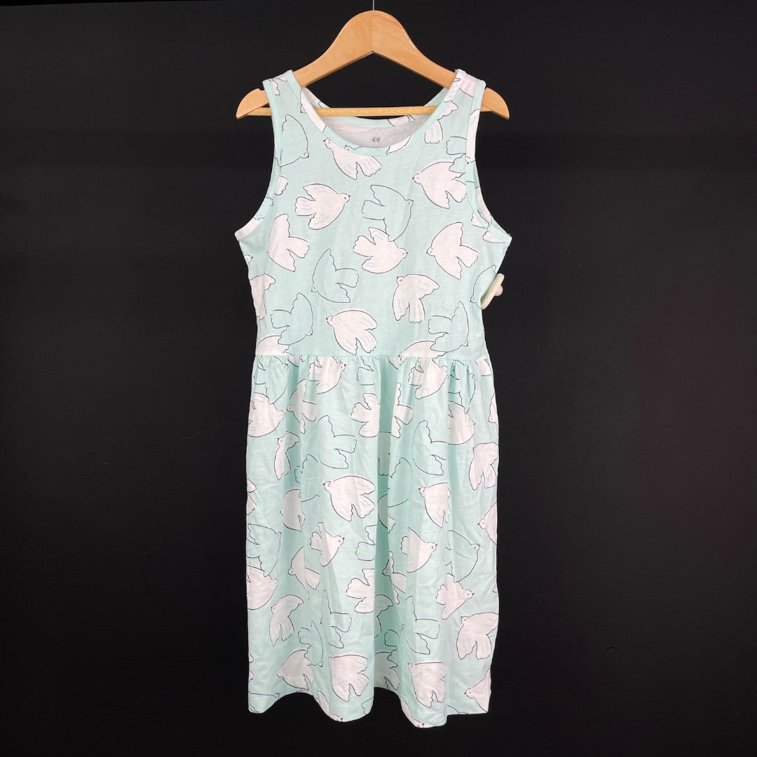 H&M Vestido Varios  Estampado Talle 10