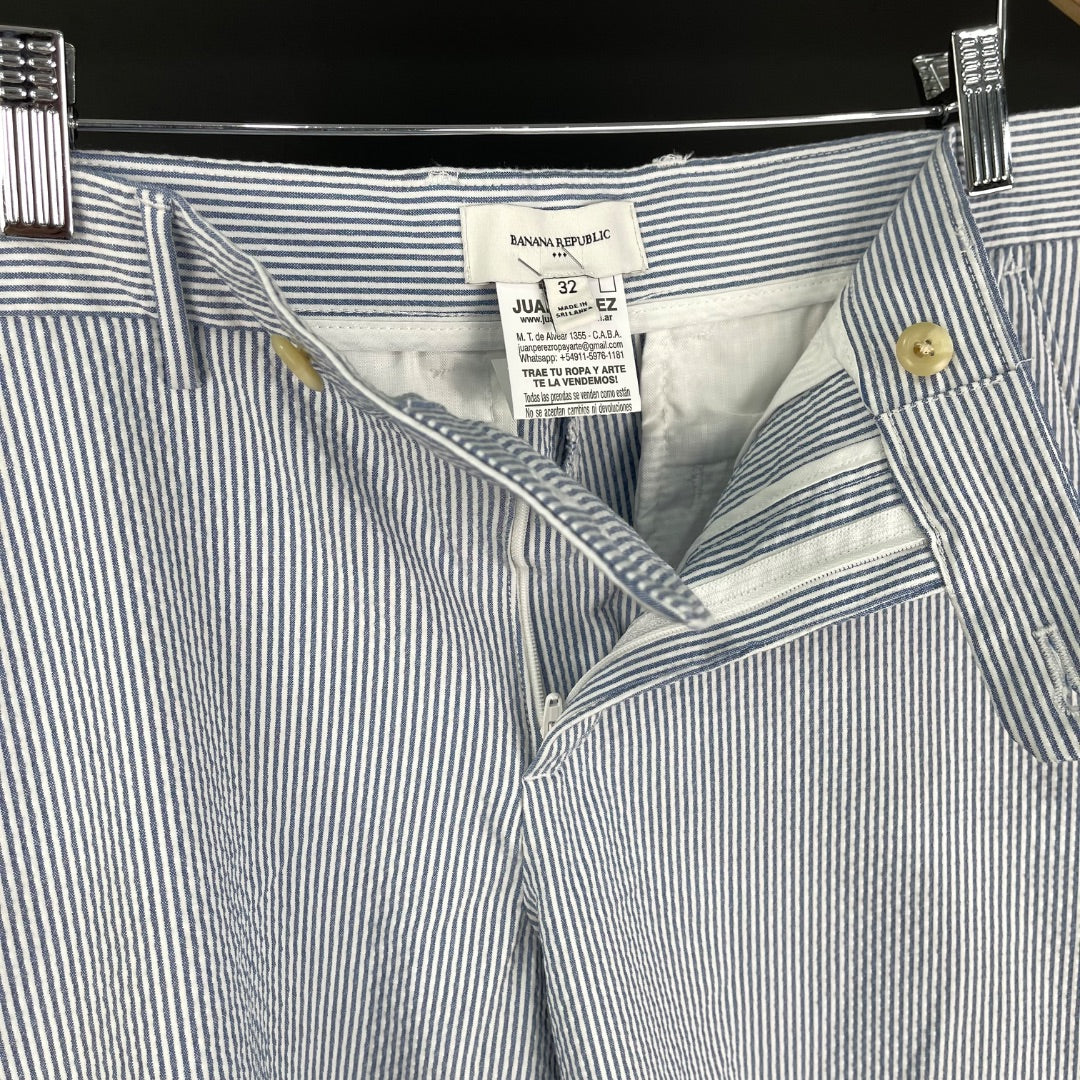 BANANA REPUBLIC Short Bermuda Varios Rayado Talle 32