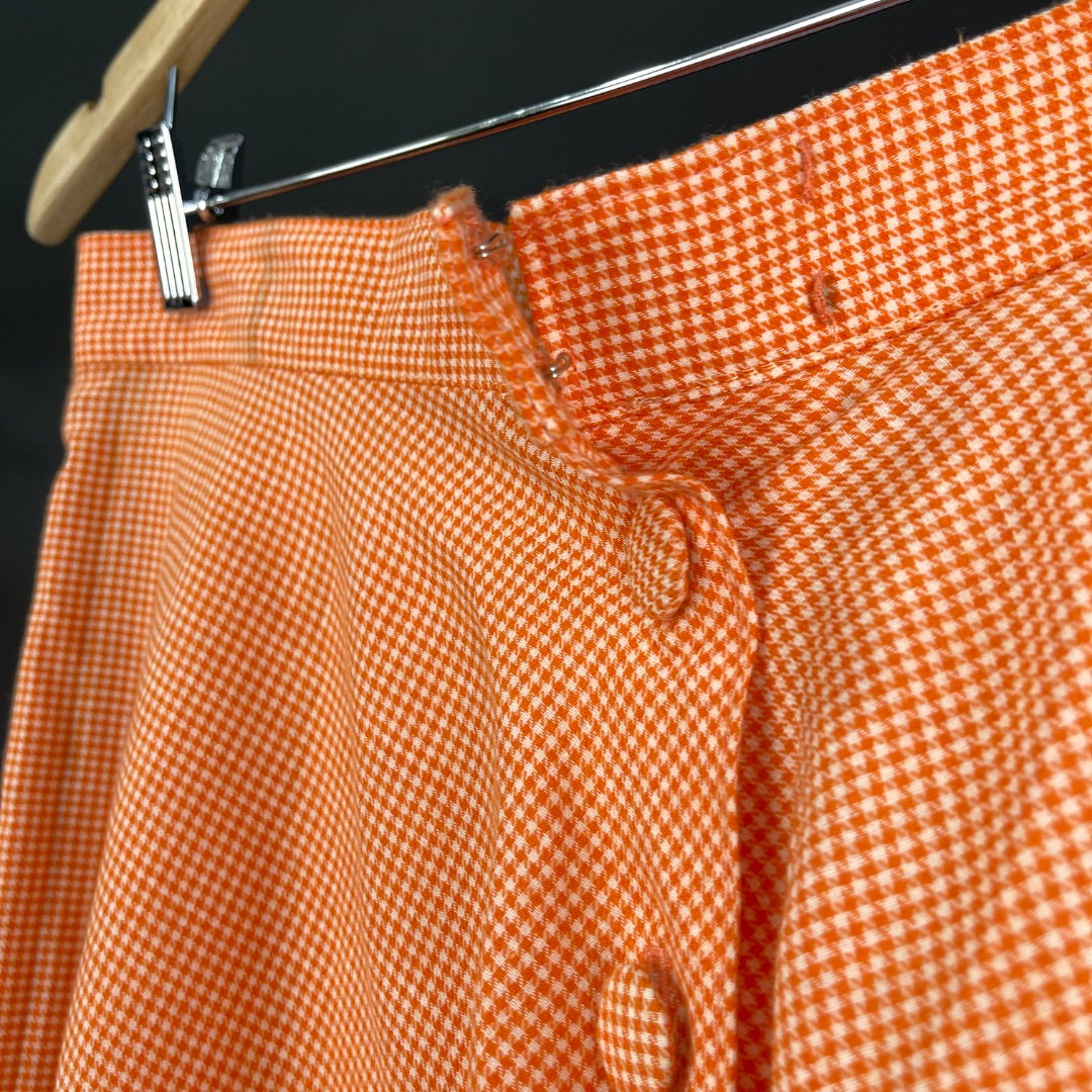 SIN MARCA Pollera Larga Naranja Talle L