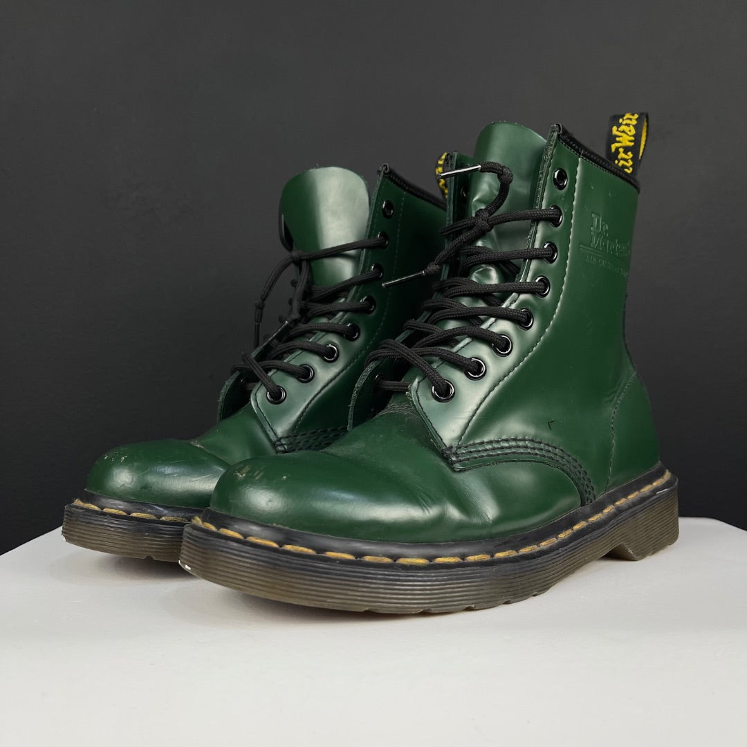 DR MARTENS Borcegos Verde Talle 7