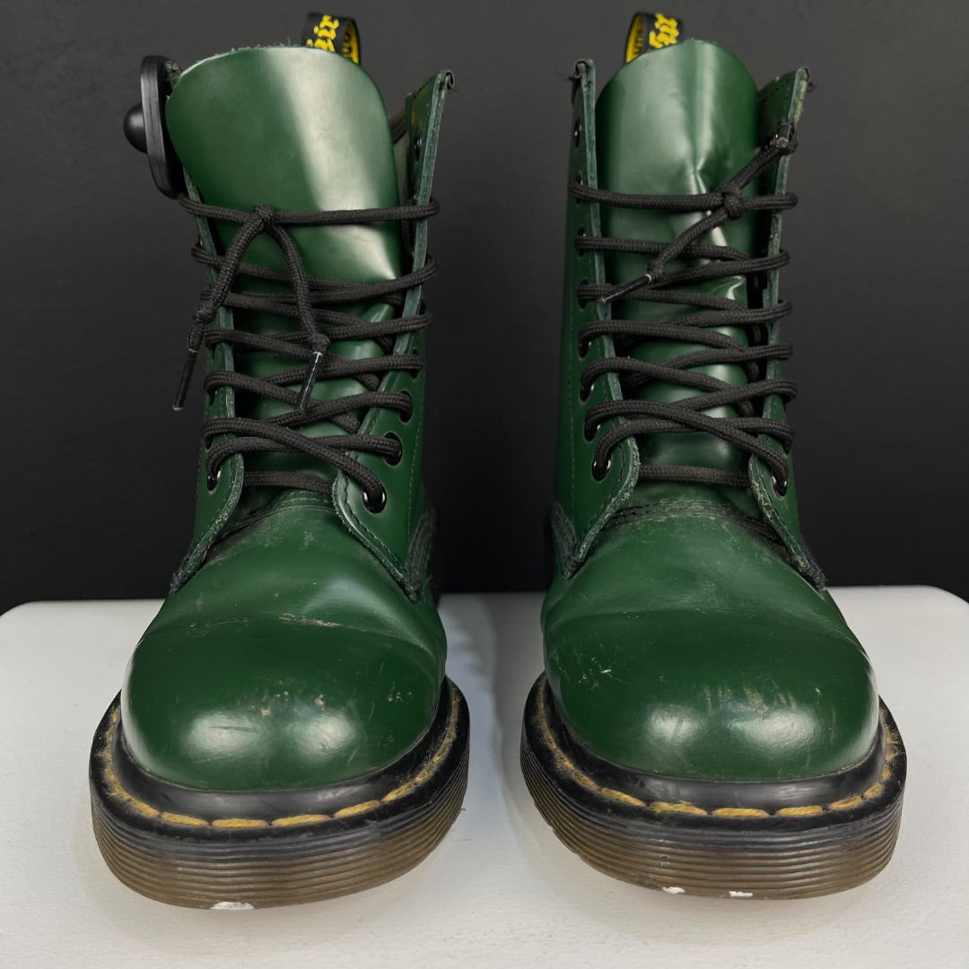 DR MARTENS Borcegos Verde Talle 7