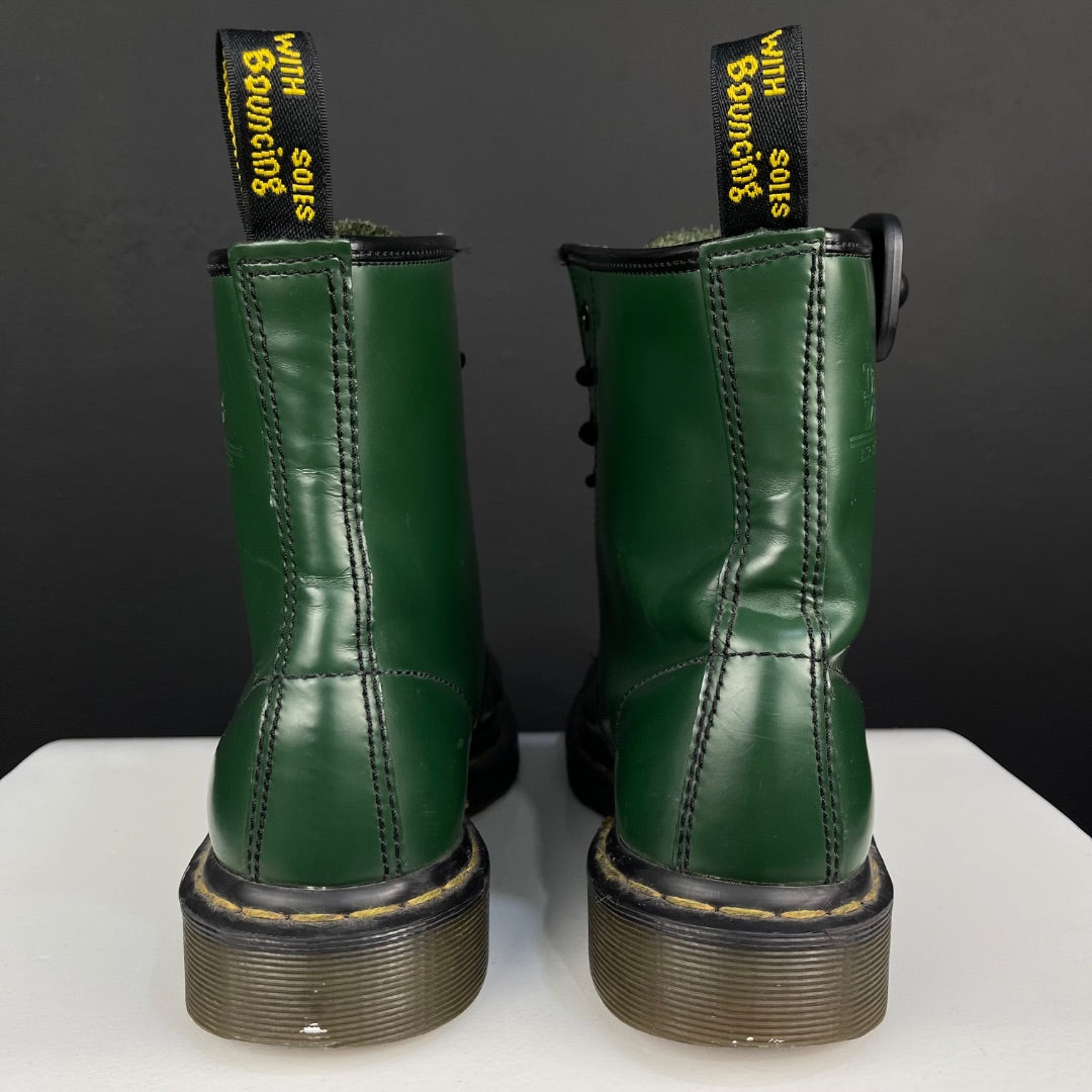 DR MARTENS Borcegos Verde Talle 7