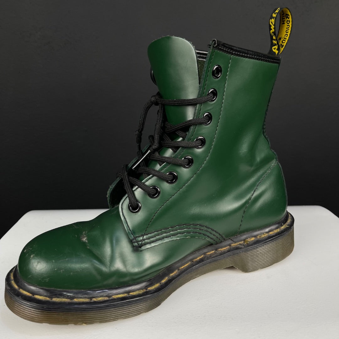 DR MARTENS Borcegos Verde Talle 7