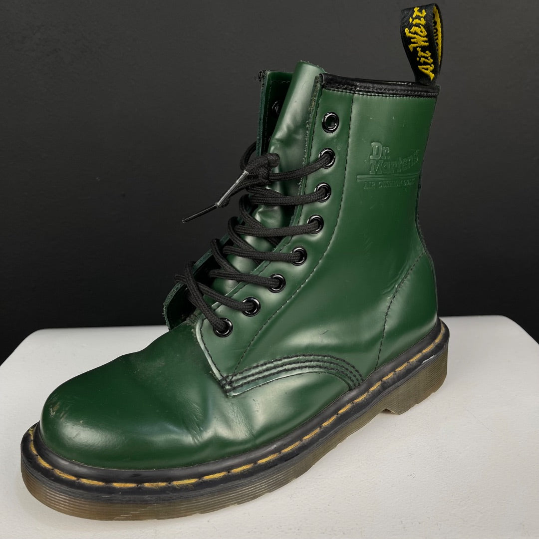DR MARTENS Borcegos Verde Talle 7