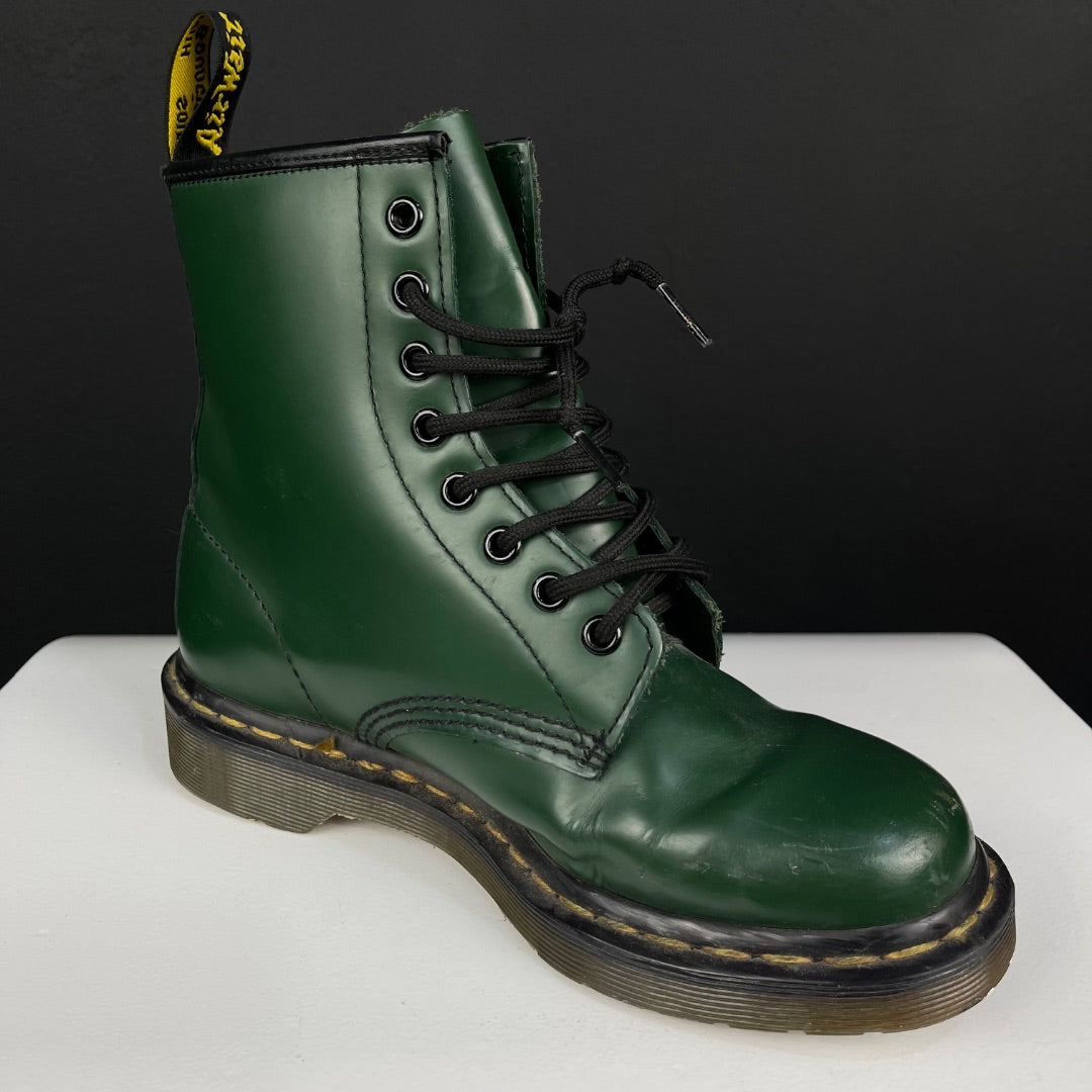 DR MARTENS Borcegos Verde Talle 7