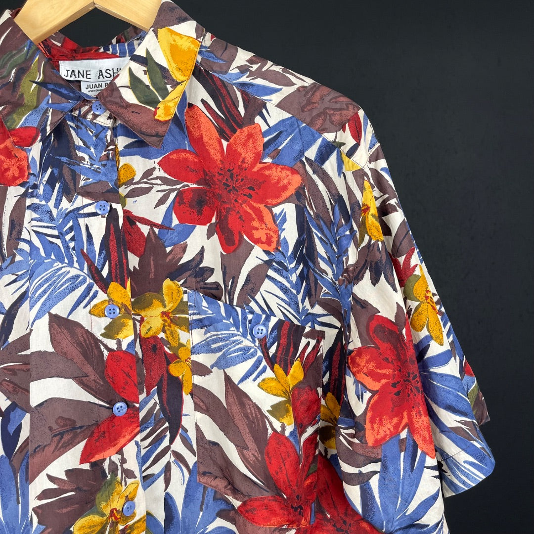 JANE ASHLEY Camisa Manga Corta Varios Talle M