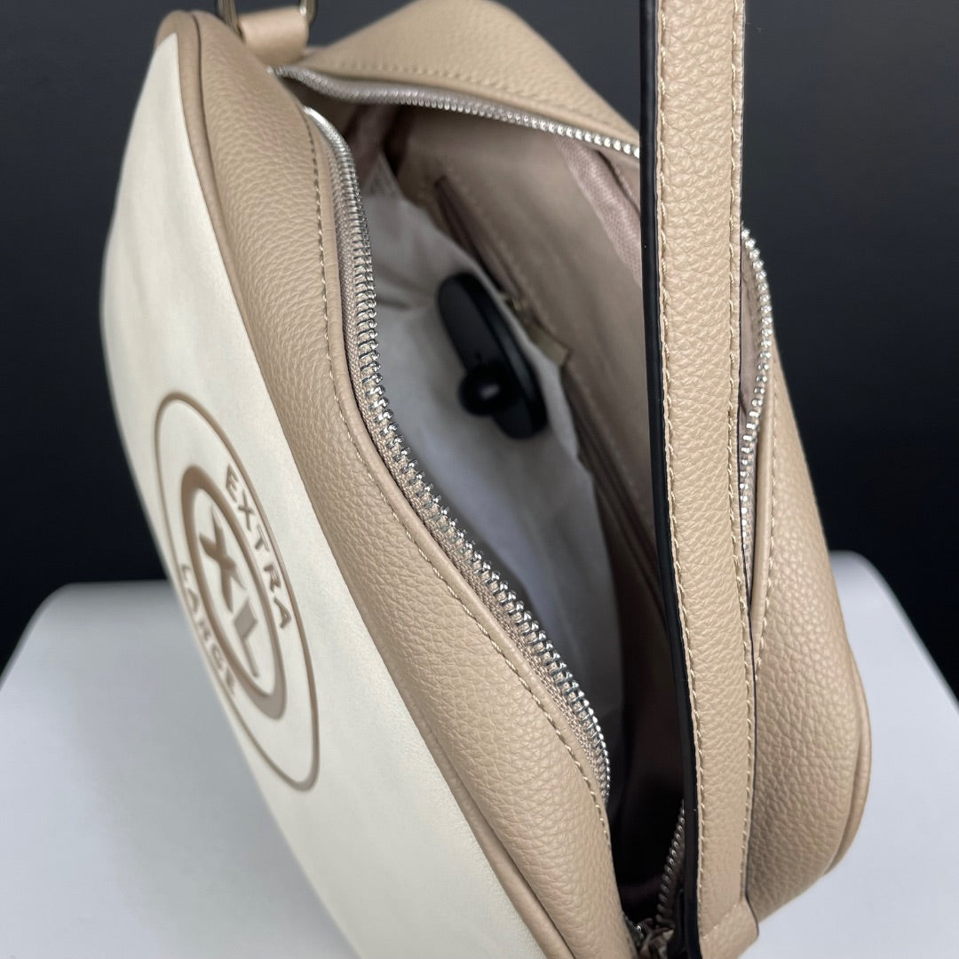 XL Cartera Beige Talle Unico
