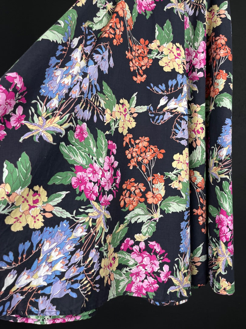 LAURA ASHLEY Pollera Larga Varios Floral Talle M