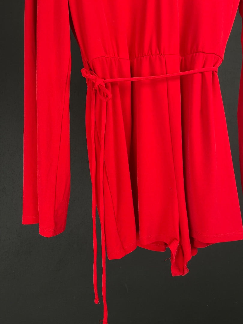 H&M Enterito Mameluco Rojo Talle M