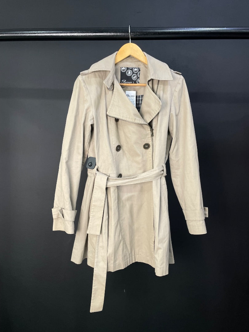 PROMESSE Saco Marron Talle L
