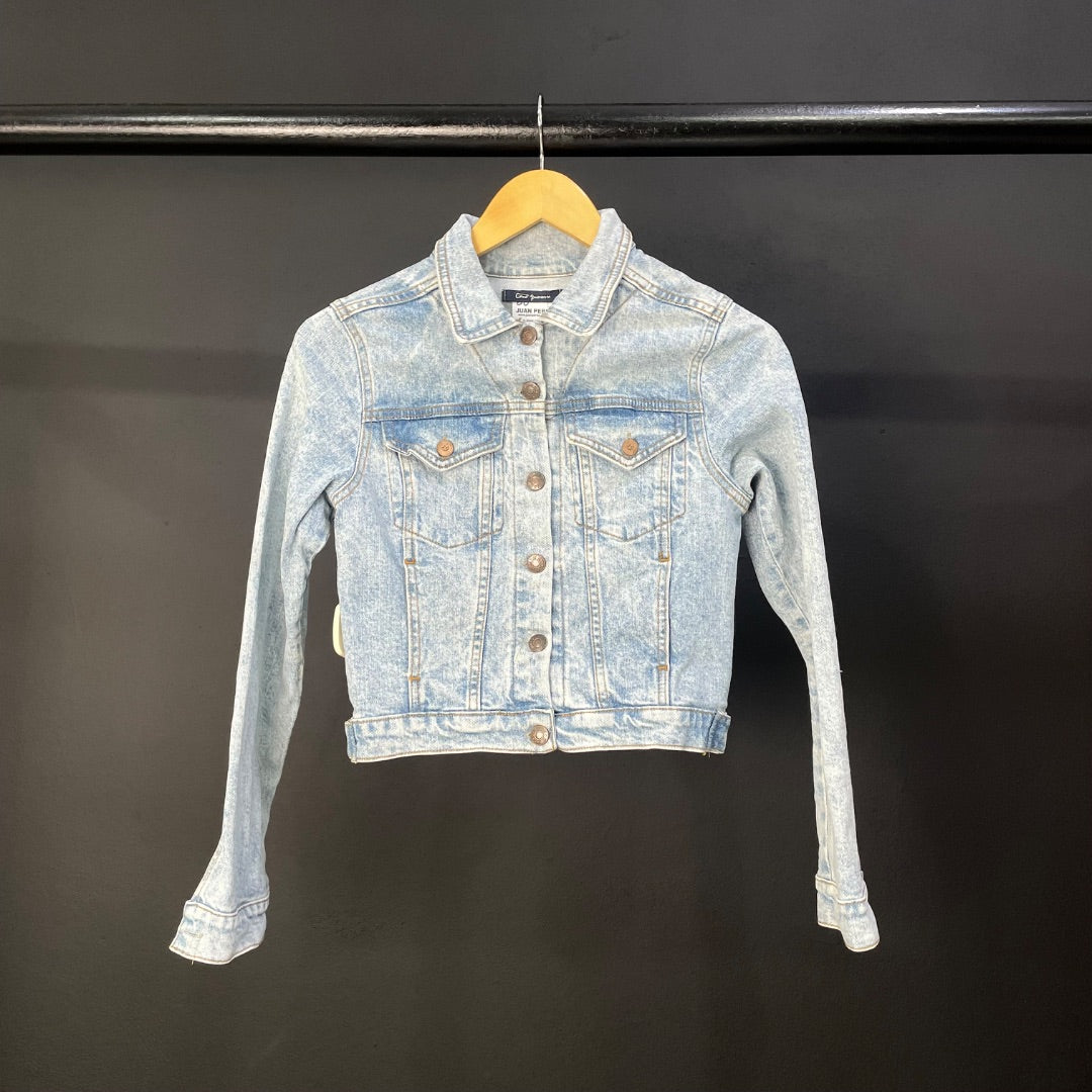 COMO QUIERES Campera Celeste Talle 36