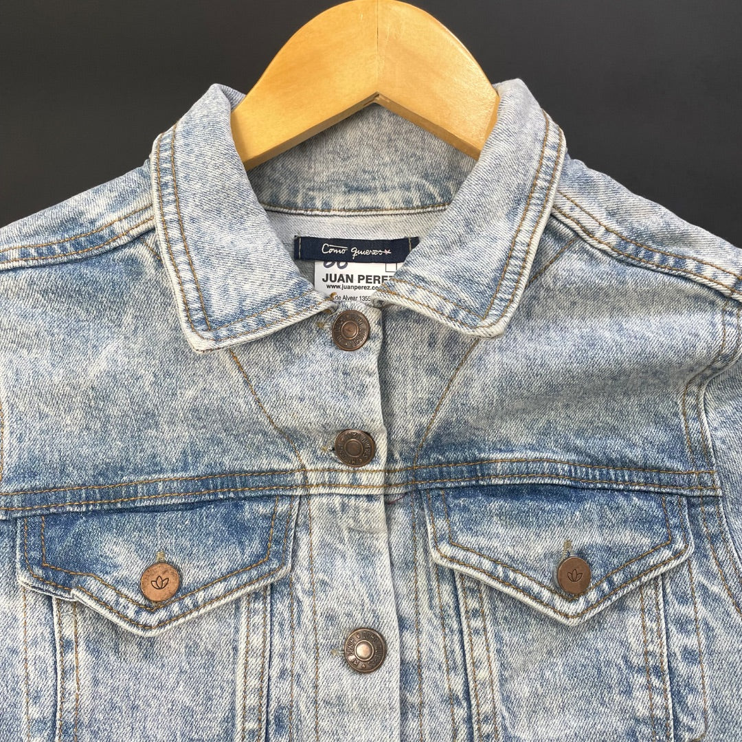 COMO QUIERES Campera Celeste Talle 36