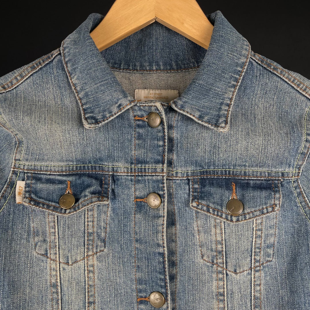 47 STREET Campera Celeste Talle 2