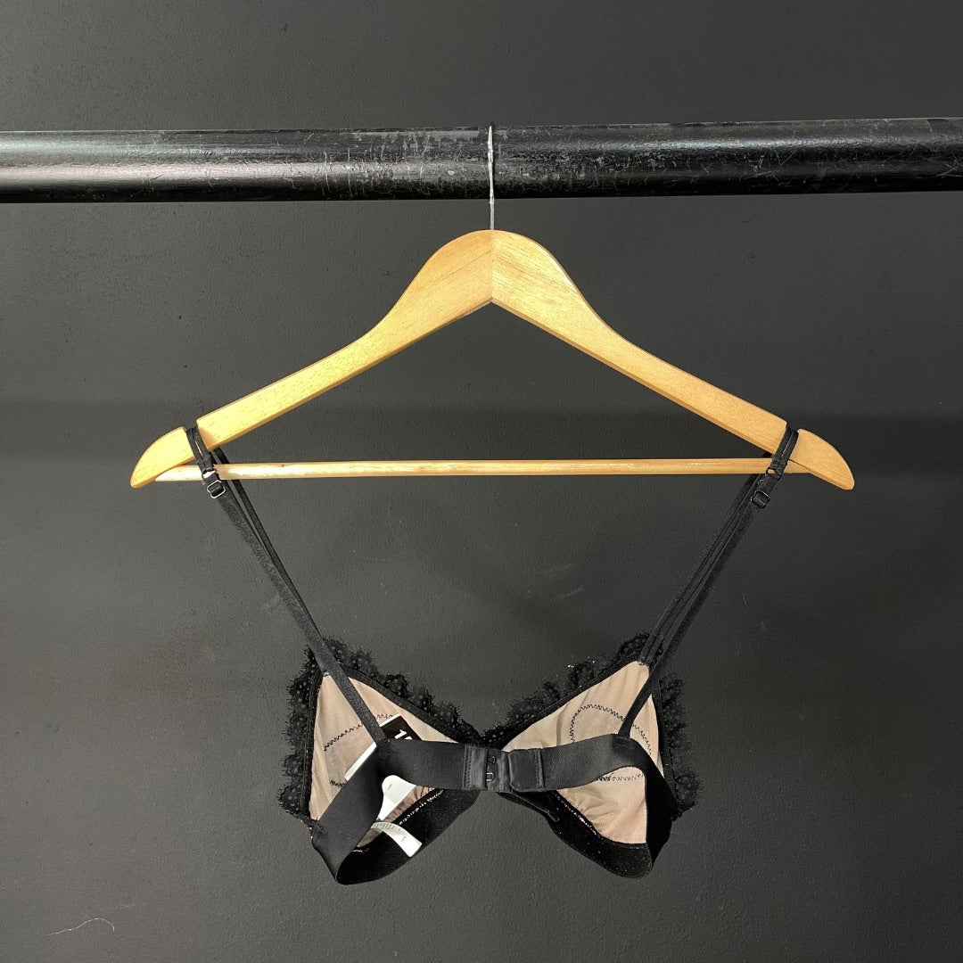 H&M  Corpiño  Varios Beige Y Negro  Talle S