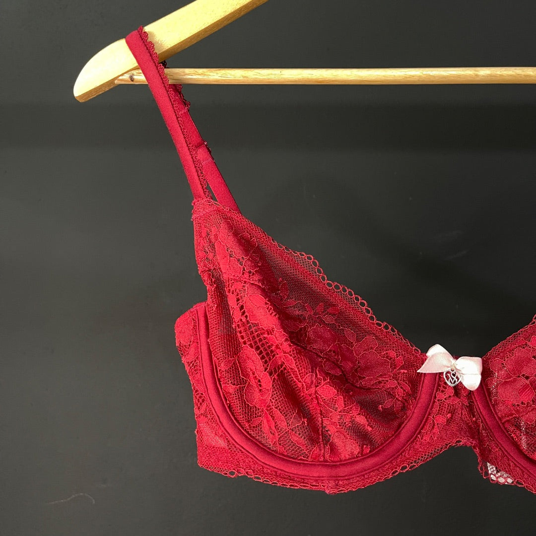 VICTORIA SECRET  Corpiño  Bordeaux  Talle 34C
