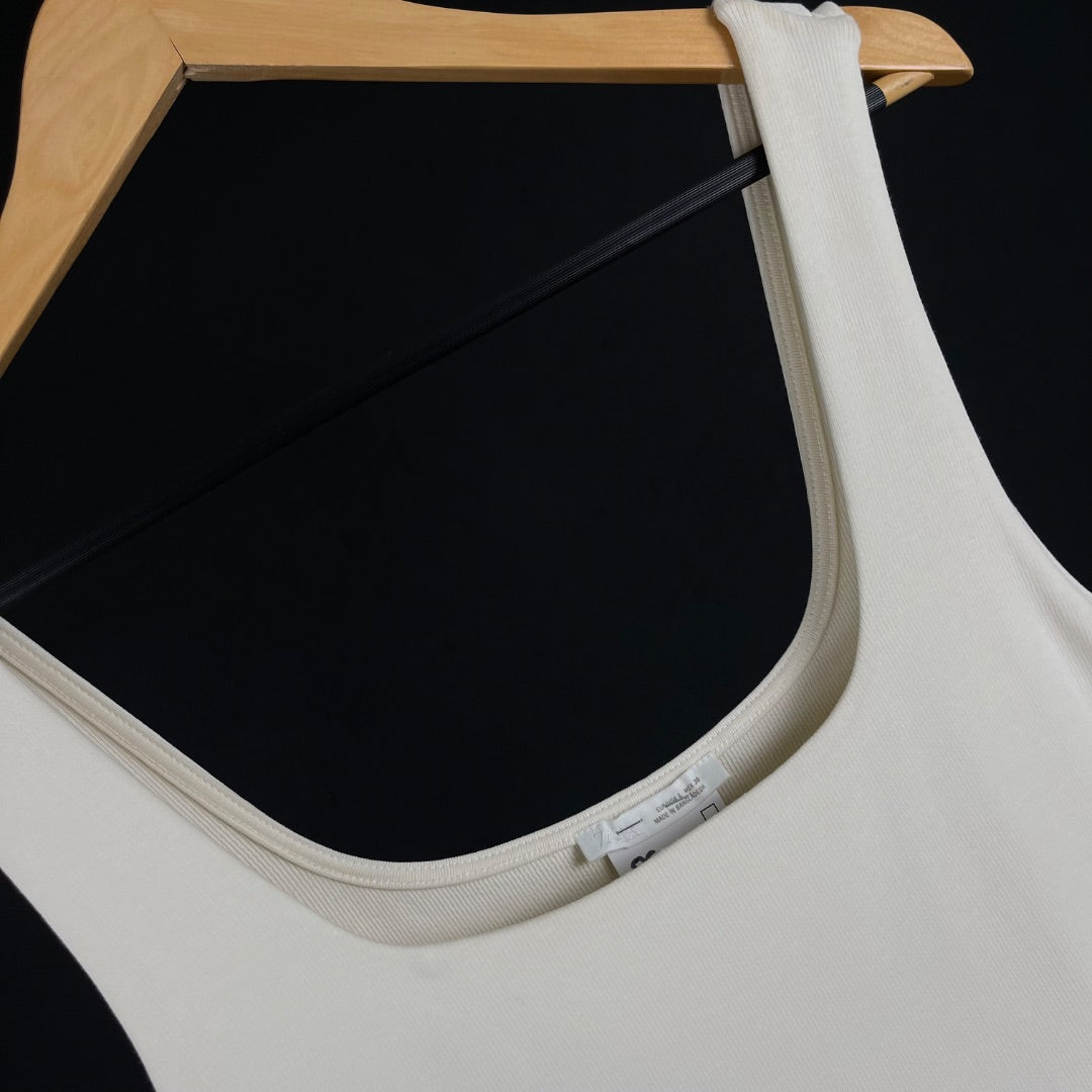 ZARA Vestido Beige Talle 30