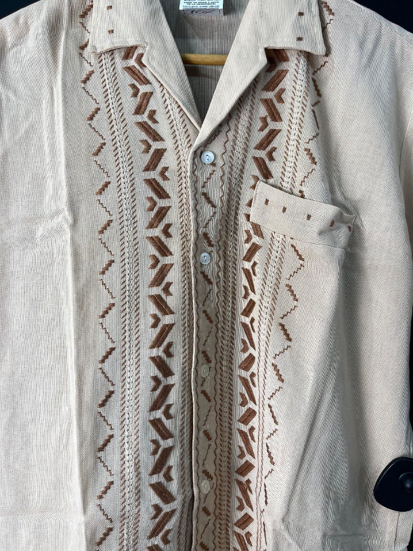 SIN MARCA Camisa Marron Talle 41