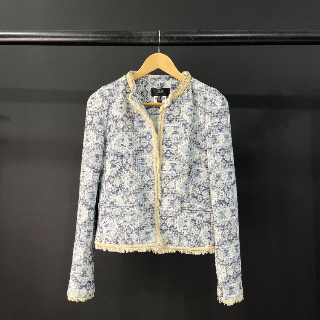 MNG Saco Varios  Estampado Talle S