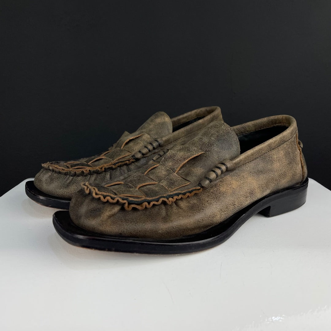 WHY DONNA Mocasines Marron Talle 39