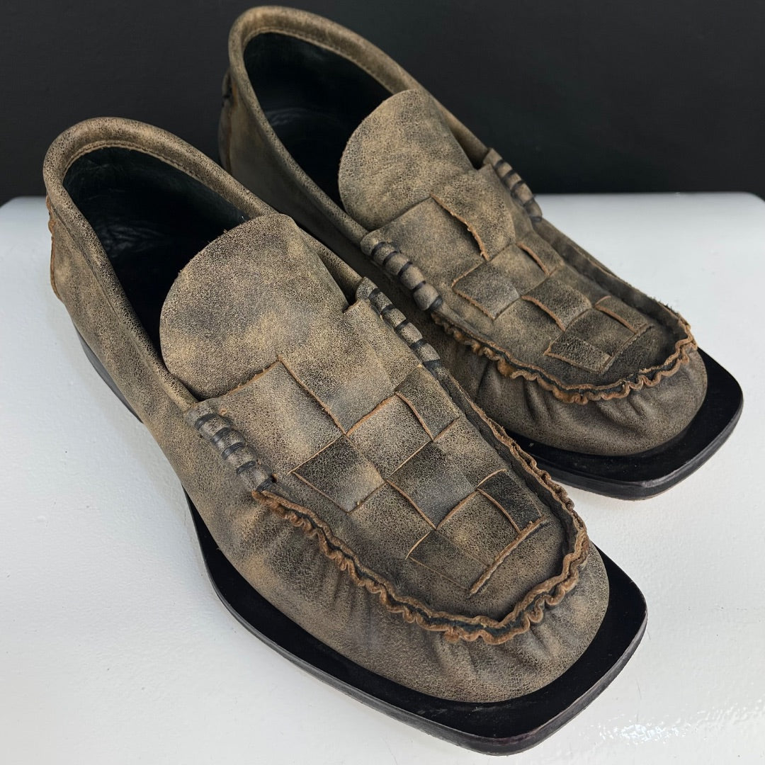 WHY DONNA Mocasines Marron Talle 39