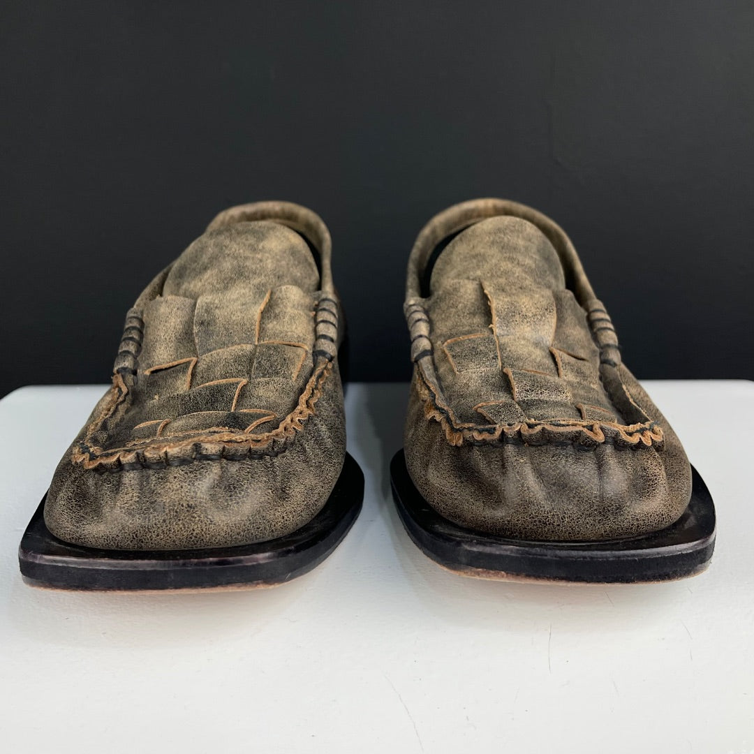 WHY DONNA Mocasines Marron Talle 39