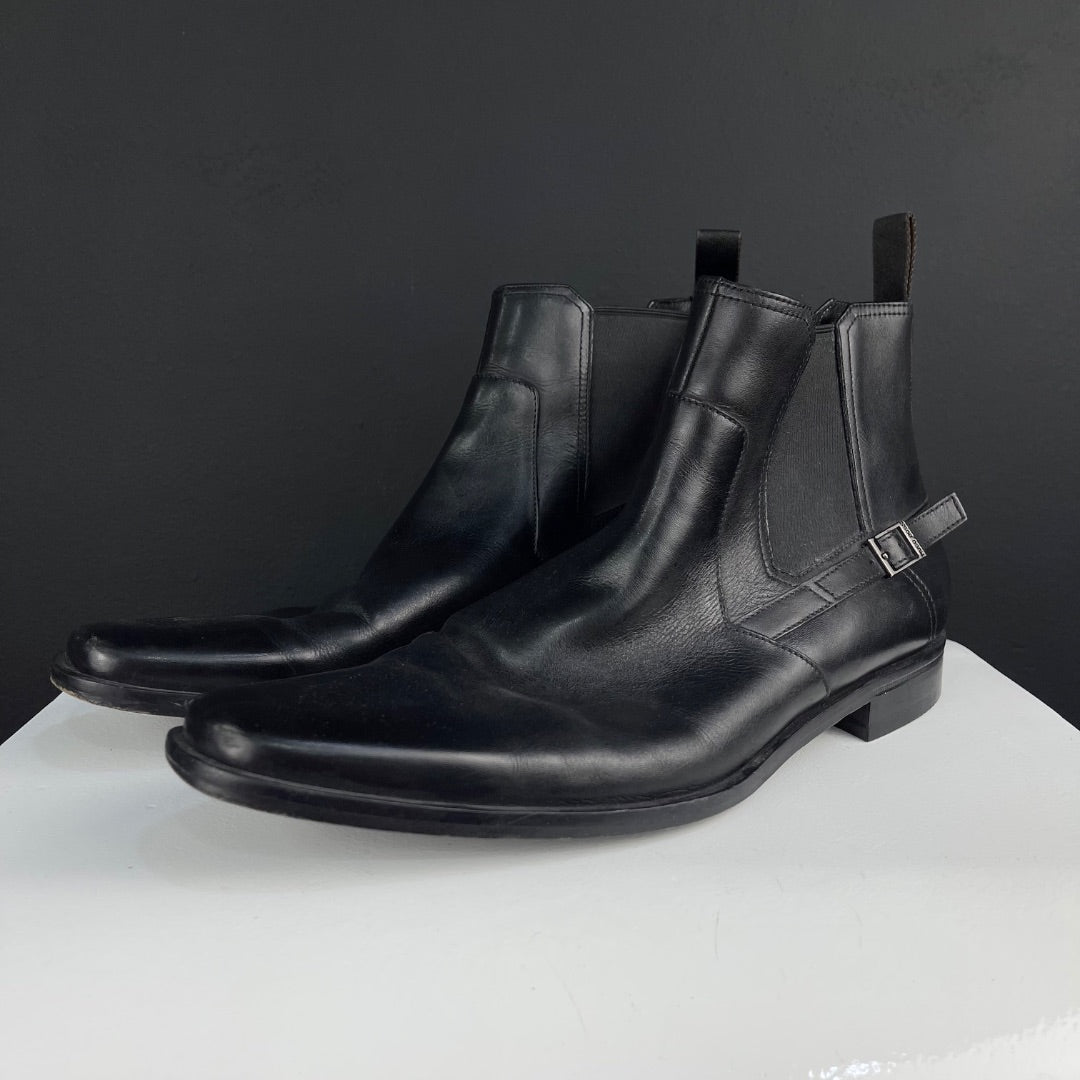 HUGO BOSS Bota Corta Negro Talle 10,5
