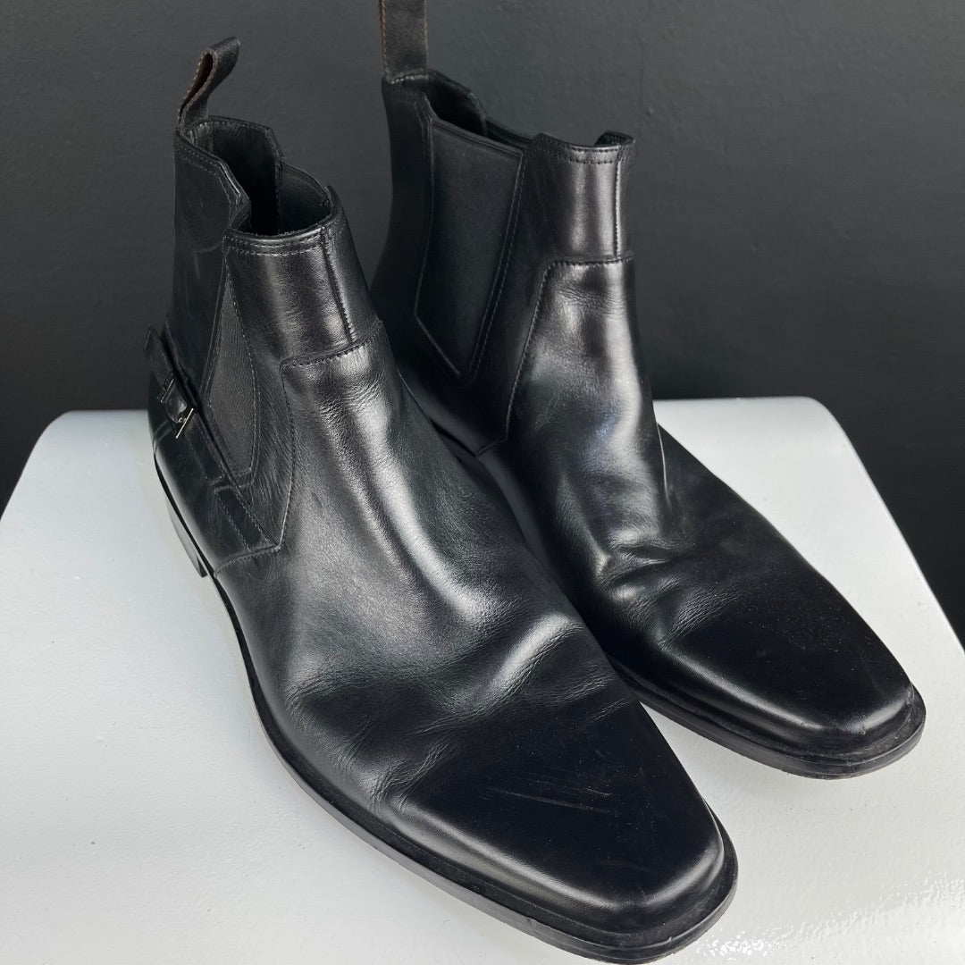 HUGO BOSS Bota Corta Negro Talle 10,5