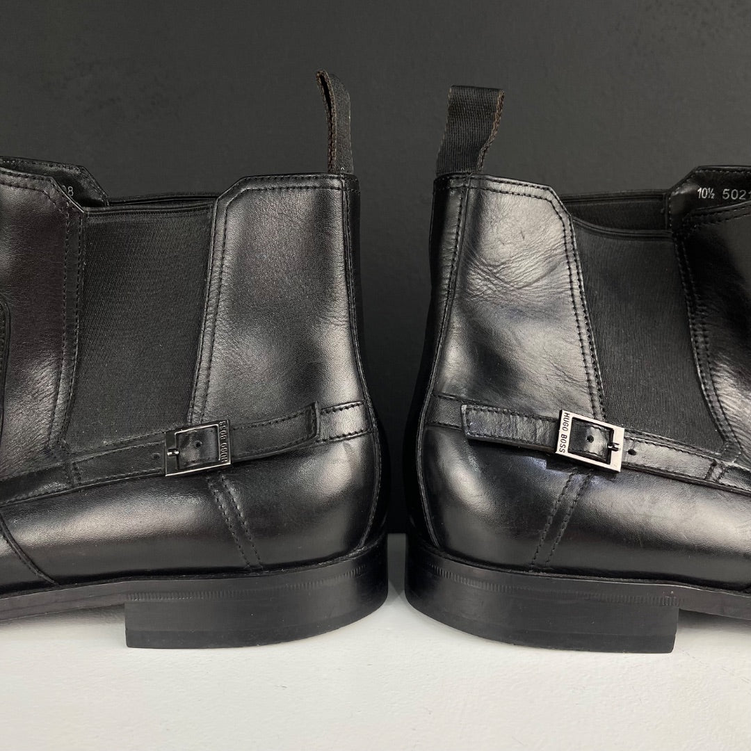 HUGO BOSS Bota Corta Negro Talle 10,5