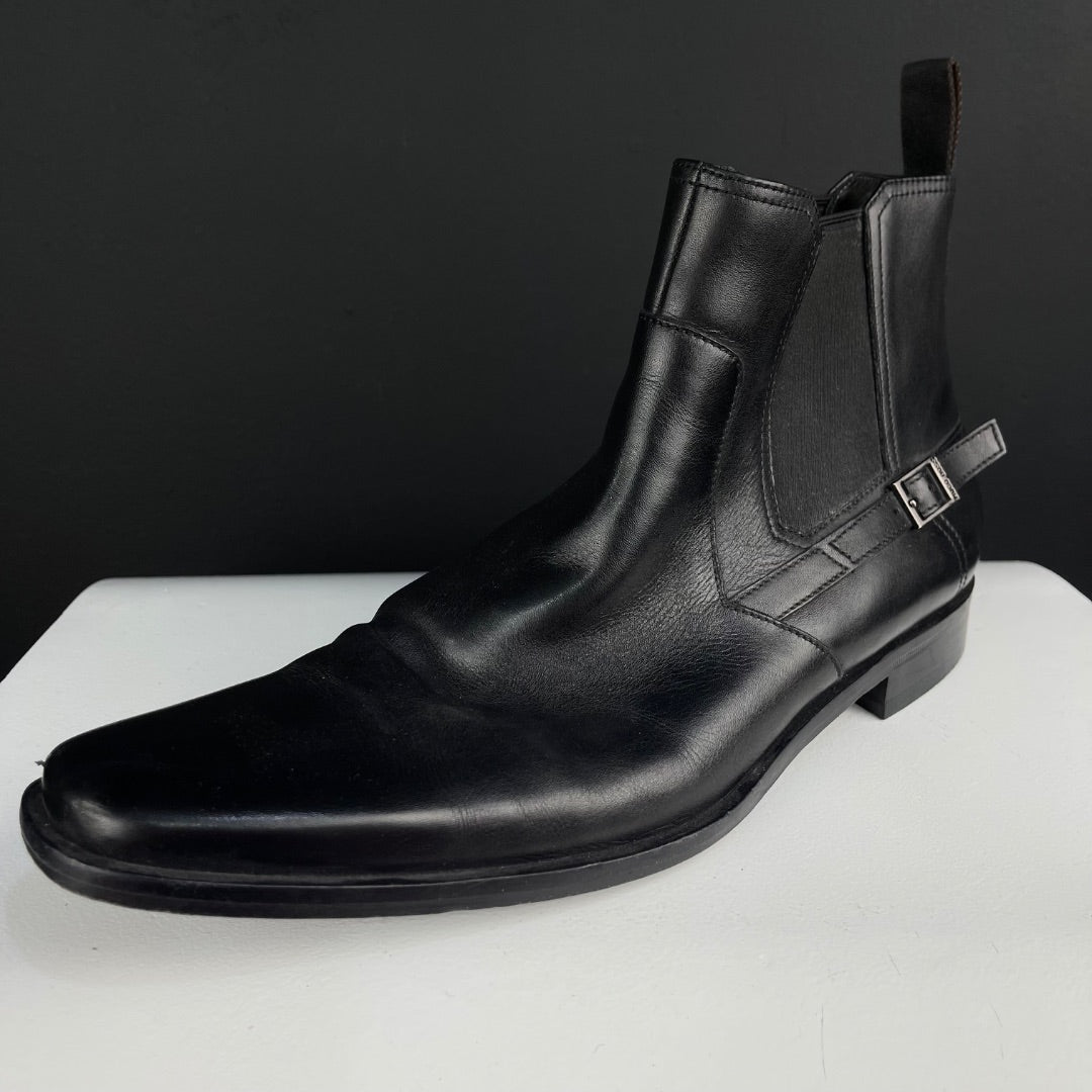 HUGO BOSS Bota Corta Negro Talle 10,5
