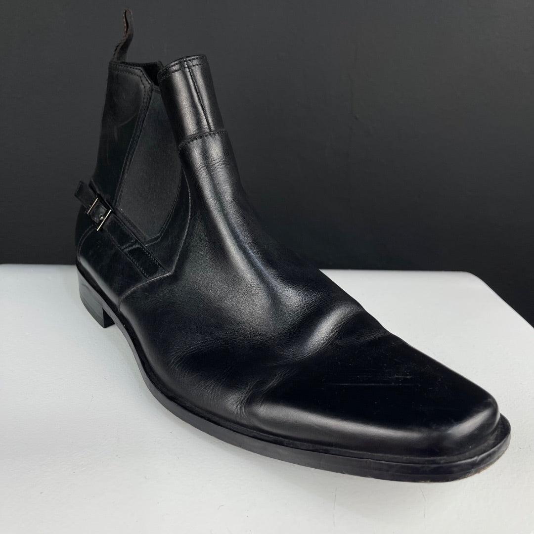 HUGO BOSS Bota Corta Negro Talle 10,5