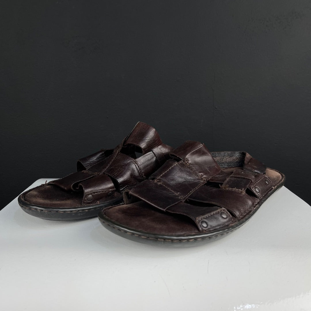SIN MARCA Sandalias Marron Talle 42