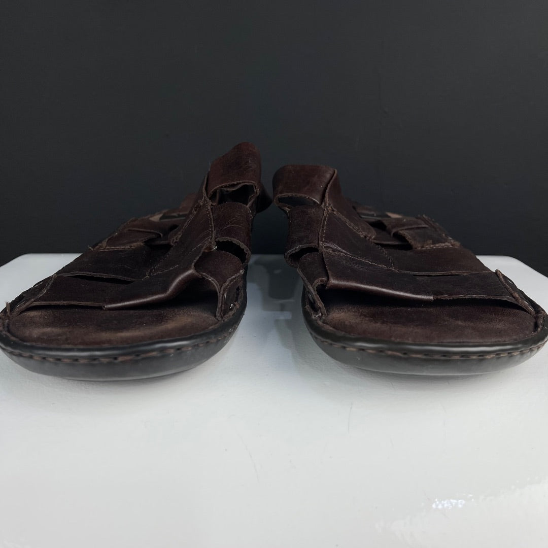 SIN MARCA Sandalias Marron Talle 42