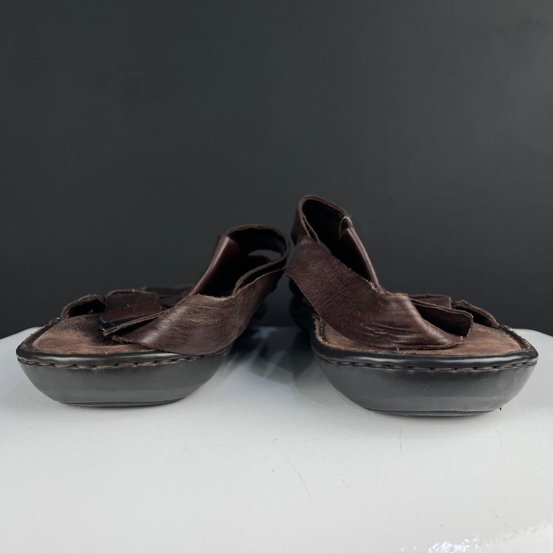 SIN MARCA Sandalias Marron Talle 42