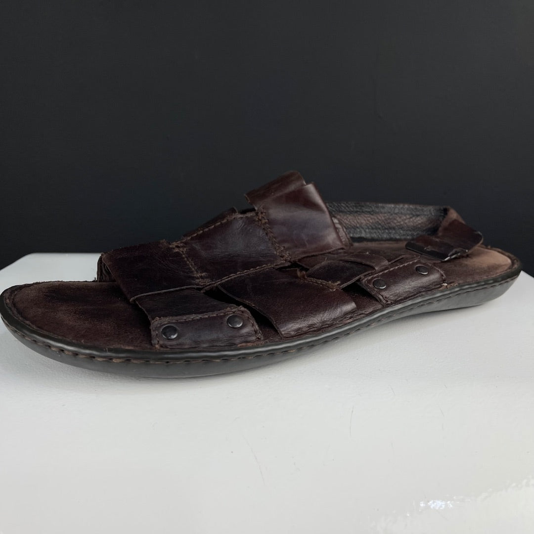 SIN MARCA Sandalias Marron Talle 42