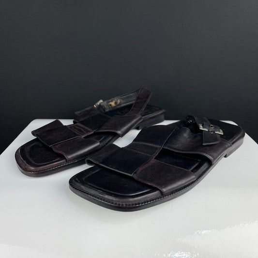 SIN MARCA Sandalias Marron Talle 10