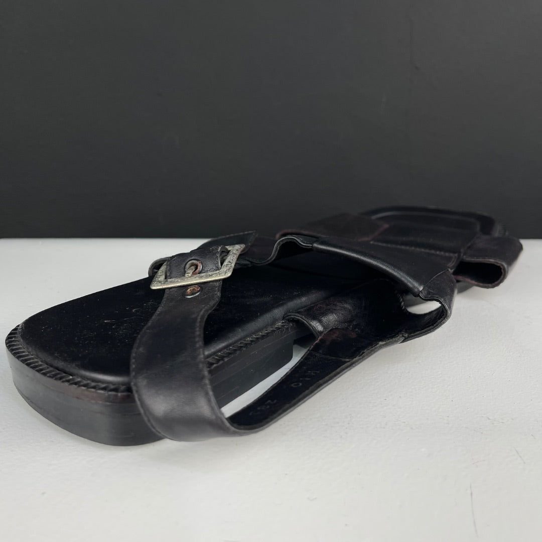 SIN MARCA Sandalias Marron Talle 10