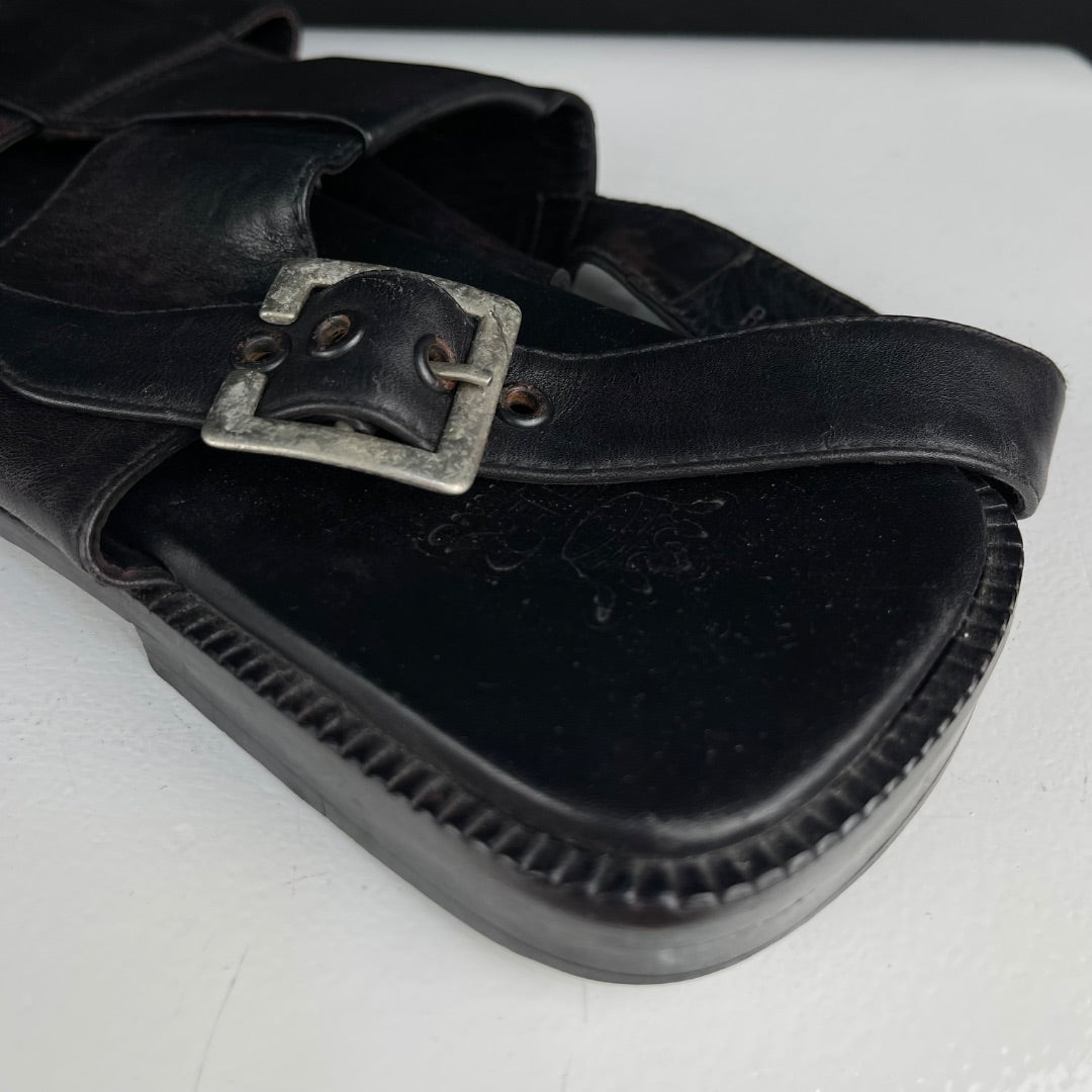 SIN MARCA Sandalias Marron Talle 10
