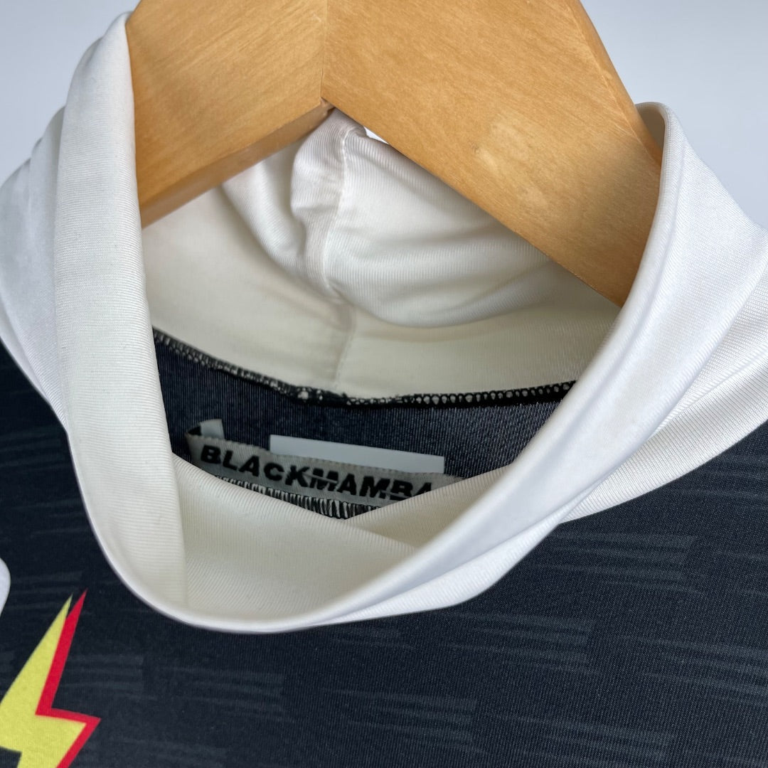 BLACKMAMBA Remera Manga Larga Negro Talle 2