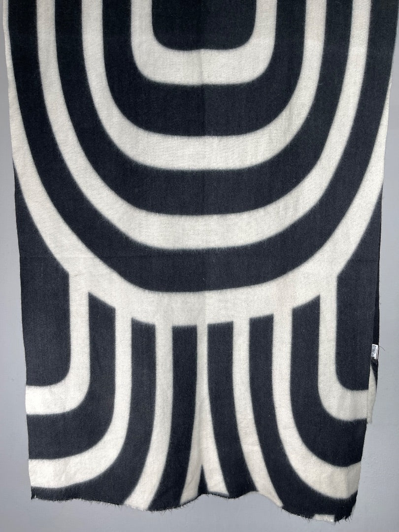 SIN MARCA Pañuelo Varios Blanco Y Negro Talle Unico